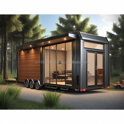 アルミ合金 窓と隔熱 プリファブリックルーム 20フィート ホテルの隔熱のためのヨーロッパ日焼け室