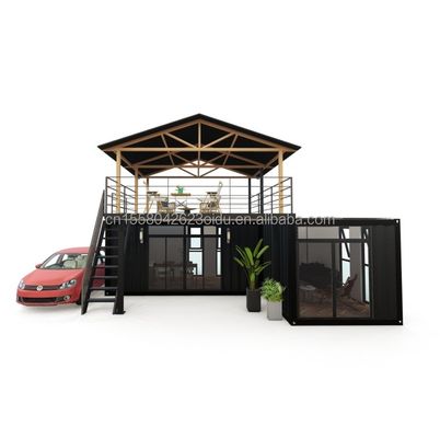 ログデザイン グリーンハウス コンテナ インテリジェント モジュール式 プリファブリック ミニハウスとアルミニウム合金 窓素材