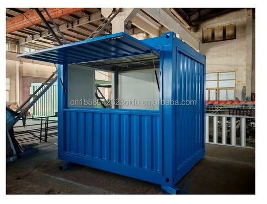 10FT ミニポップアップコンテナハウス コーヒーショップ バー ファーストフード レストラン コンビニストア キオスク またはブース 窓素材