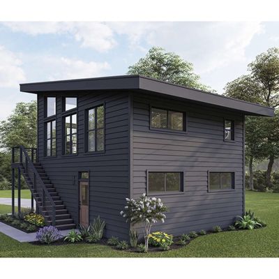 20ft/40ft 壁 50/75/100mm 波サンドイッチパネル コンテナハウス 浴室と拡張可能なデザイン