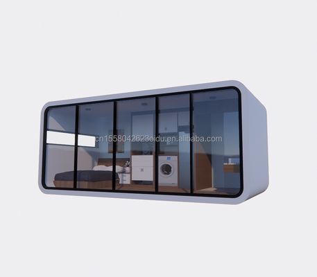 中国人が直接販売している 臨時住宅用のコンテナハウス 20フィート鋼鉄 高級モバイルホーム RVガーデンホテル