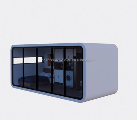 中国人が直接販売している 臨時住宅用のコンテナハウス 20フィート鋼鉄 高級モバイルホーム RVガーデンホテル