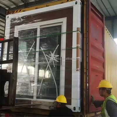 プレファブ 40Ft 20Ft コンテナハウス ハリケーン 防災 拡張可能 2 ベッドルーム ビラ ポータブル ホーム サンドイッチ パネル モダンデザイン