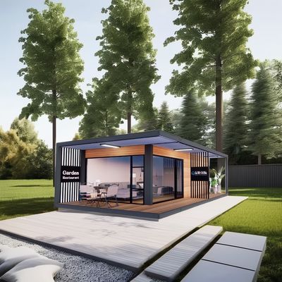 カスタマイズされた色 20ft 40ft 折りたたむ式プリファブ モジュール型モバイルホーム モダンデザイン ポータブルコンテナハウス 中国貿易用