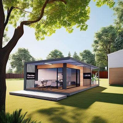 カスタマイズされた色 20ft 40ft 折りたたむ式プリファブ モジュール型モバイルホーム モダンデザイン ポータブルコンテナハウス 中国貿易用