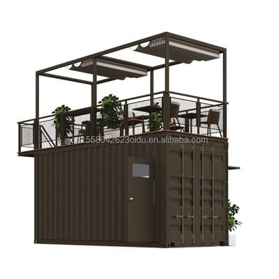 鋼筋 鋼筋 折りたたみ 180g 20ft 折りたたみ 可愛い プリファブリック ポータブル コーヒー ショップ 製品 容器