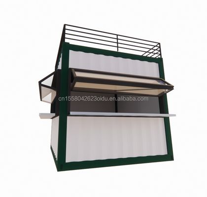 モダンデザイン 鉄鋼建築 フラットパック 配送 プリファブリックサンドイッチパネル プリファブ コンテナ 折りたたみ 携帯型 折りたたみ コンテナハウス