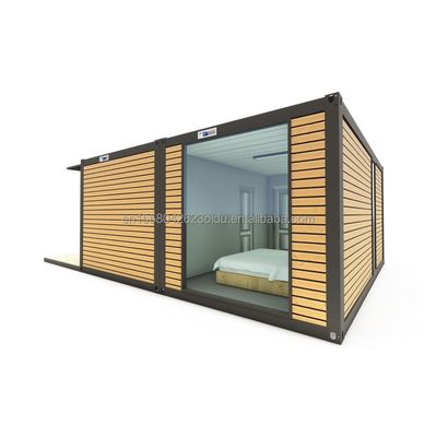 20フィートまたは40フィートのポータブル小型住宅 軽鋼ビラ 模型のプリファブハウス