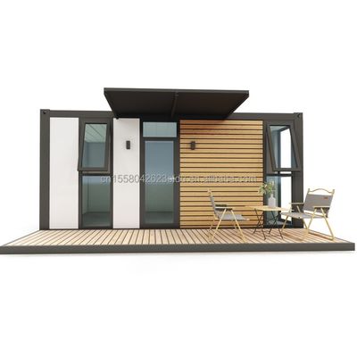 屋外 リビング ベッドルーム プレファブ 鉄筋 コンテナハウス ホテル用 拡張可能な 小さな住宅 20フィート/40フィート