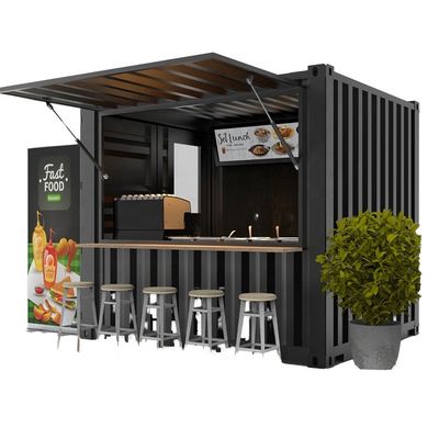 小屋 カフェ モバイル タヴェルナ パーソナライズ 可能な モダン プリファブリック 鉄製 家 引換可能な 移動可能な 家