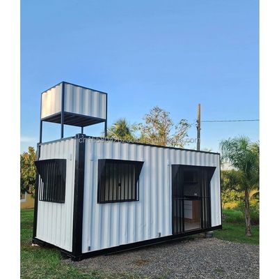 主な構造 鋼鉄の角管を電圧した 屋外用フラットパックコンテナ 現代のデザイン プリファブリックコンテナハウス
