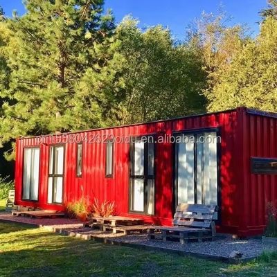 屋外 40Ft 20Ft プリファブ 拡張容器 家庭 携帯 2-5 ベッドルーム プリファブ 輸送 屋敷 ショップ モバイル おばあちゃん フラット