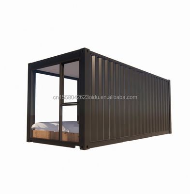 屋外 モダン 携帯 プリファブリック コンテナ ハウス 無料 設置 移動 浴室 寝室 鉄板 サンドイッチ パネル
