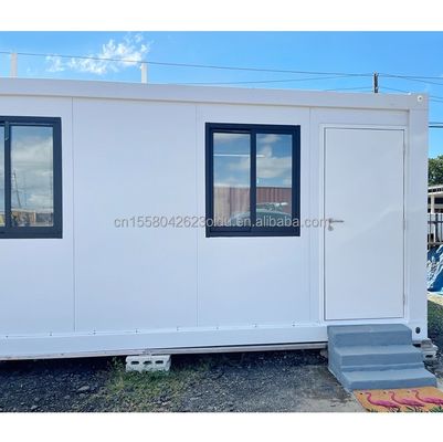 拡張可能 モバイル 折りたたむ 1 ベッドルーム 屋外用の小さな家 現代のデザイン 20フィート 40フィート プリファブリック コンテナホーム
