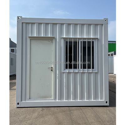 屋外オフィス ホーム 携帯 モジュール式 フラットパック 壁付き プリファブリック 鋼製 コンテナ 50/75/100mm 波サンドイッチ パネル