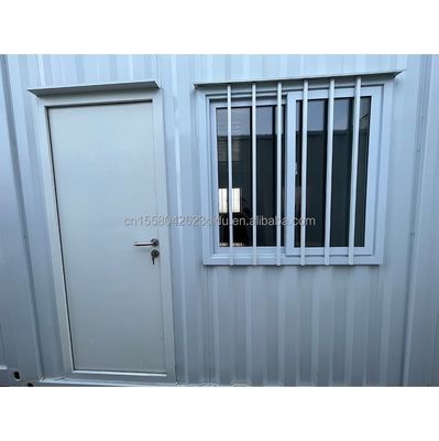 屋外オフィス ホーム 携帯 モジュール式 フラットパック 壁付き プリファブリック 鋼製 コンテナ 50/75/100mm 波サンドイッチ パネル