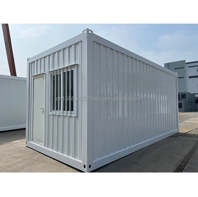 屋外オフィス ホーム 携帯 モジュール式 フラットパック 壁付き プリファブリック 鋼製 コンテナ 50/75/100mm 波サンドイッチ パネル