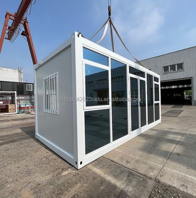 鋼鉄の角管 主な構造 組み立てた小さな部屋 コンテナハウス 建設現場 倉庫 家族