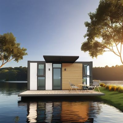 フラットパック コンテナ EU オーダーメイド モダン ルックス 20ft プリファブリック 木造住宅 鉄筋構造 庭園 プリファブ 中世紀近代デザインスタイル