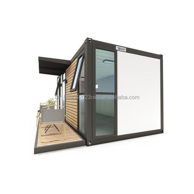 フラットパック コンテナ EU オーダーメイド モダン ルックス 20ft プリファブリック 木造住宅 鉄筋構造 庭園 プリファブ 中世紀近代デザインスタイル
