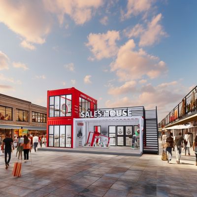 現代の移動可能なモジュール型家