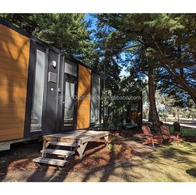 拡張容器 ベッドルーム付き 庭屋 外部用 スチールサンドイッチパネル 素材とカスタマイズされた色