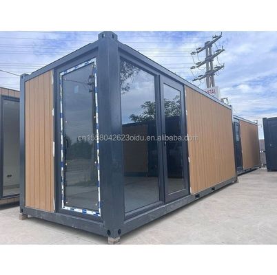 EU 20ft 40ft モダンデザイン アウトドア ホテルと職業のための拡張可能な木製コンテナハウス