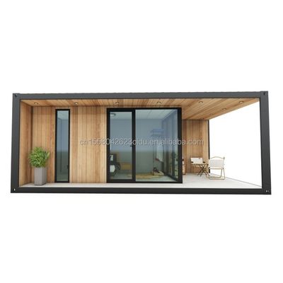 20フィート/40フィートの豪華な現代木造住宅 鉄鋼構造 小型住宅 セングリン 折りたたたみの休日住宅 カスタマイズされた色