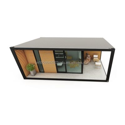20フィート/40フィートの豪華な現代木造住宅 鉄鋼構造 小型住宅 セングリン 折りたたたみの休日住宅 カスタマイズされた色
