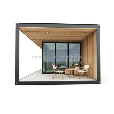 20フィート/40フィートの豪華な現代木造住宅 鉄鋼構造 小型住宅 セングリン 折りたたたみの休日住宅 カスタマイズされた色
