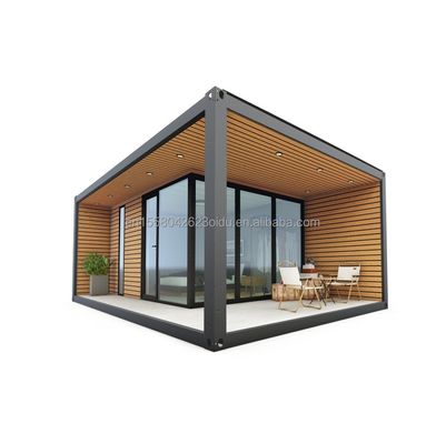 20フィート/40フィートの豪華な現代木造住宅 鉄鋼構造 小型住宅 セングリン 折りたたたみの休日住宅 カスタマイズされた色