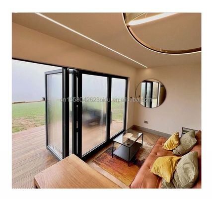 20ft 40ft 輸送コンテナ カーポートのためのプリファブリックハウス サンドウィッチパネルと電磁鋼の折りたたみ 180g