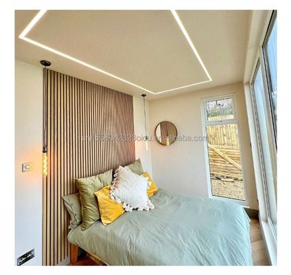 EU 40ft モダンデザイン ショッピングモール用 輸送コンテナハウス アルミ合金窓とサンドイッチパネル
