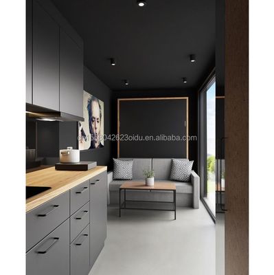 現代のデザイン 20ft/40ft 高級製造住宅 プリファブ 輸送コンテナ 家屋 EU ポータブル 20ft 拡張可能な家