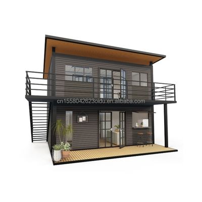 主な構造 木製 鋼鉄 角管 4 ベッドルーム バイラヤ プリファブ 拡張可能なコンテナハウス ショッピングモール向けデザイン