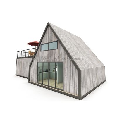 カスタマイズされた色 EU モダン コンテナハウス プリファブ 携帯型 ミニホーム モジュール型住宅 軽鋼別荘 プリファブリックハウス