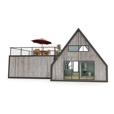カスタマイズされた色 EU モダン コンテナハウス プリファブ 携帯型 ミニホーム モジュール型住宅 軽鋼別荘 プリファブリックハウス