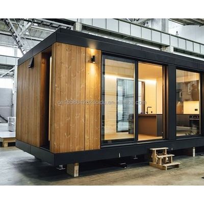 EU モダン 20フィート 迅速組立 木造住宅 コンテナ ホテル 店舗 オフィス用 パーソナライズされた色