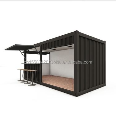 スチール 引換可能 モダン デザイン 輸送可能 プリファブリック コンテナ ハウス 小型 居酒屋 コーヒー ショップ
