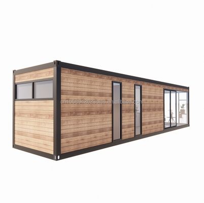 ホテル 40ft ガーデン モバイルハウス 木造スタジオ フラット コンテナ 3DモデルとCAD図面のコーヒーハウス