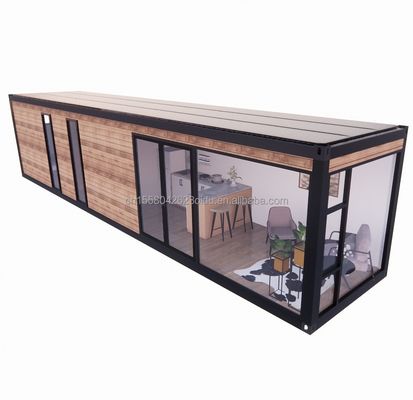 ホテル 40ft ガーデン モバイルハウス 木造スタジオ フラット コンテナ 3DモデルとCAD図面のコーヒーハウス