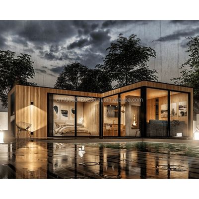 鉄鋼構造 木造ハウス 庭 寝室 ビーチ 景色 特徴 ホーム 宿泊 ホテル 20フィート 木造コンテナハウス