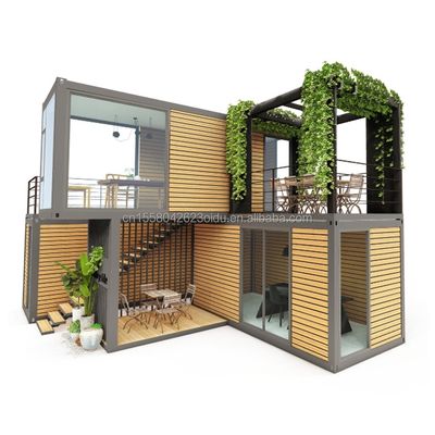 3Dモデル/CAD図木製の小型プリファブハウス コンテナ モジュール型コンテナ ホームビルド キャビン 木製別荘 2023 スタイル