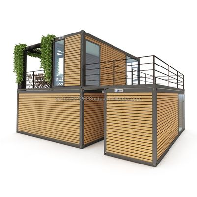 3Dモデル/CAD図木製の小型プリファブハウス コンテナ モジュール型コンテナ ホームビルド キャビン 木製別荘 2023 スタイル