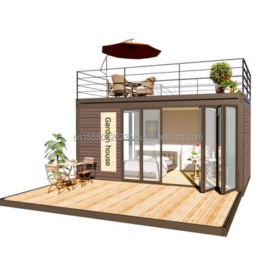 鉄筋鋼本体構造 現代の高級の中国製 プリファブリック鋼別荘 屋外での組み立てが簡単