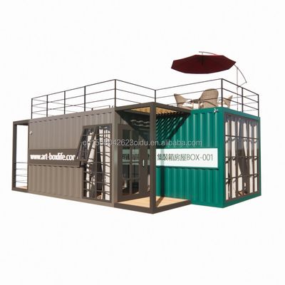 オーダーメイド カラー モダン 急速 組み立て モジュール式 プリファブ ハウス ホテル コンテナ ホテル用 浴室とキッチン付き 家