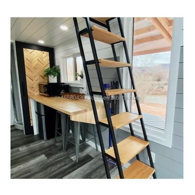 オーダーメイド カラー 40ft LOFT ファミリースタイル モバイルハウス プリファブリック 鋼筋構造と木造の外壁
