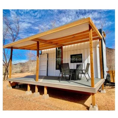 オーダーメイド カラー 40ft LOFT ファミリースタイル モバイルハウス プリファブリック 鋼筋構造と木造の外壁