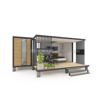 20 フィート コンテナハウス 便利な完成デザイン 現代の単室生活と拡張
