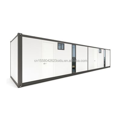 20フィートデザイン モバイル 輸送 40フィート コンテナ 4 ベッドルーム リジデンス ミニラウンジ ホテルとホテル販売のためのカスタマイズされた色